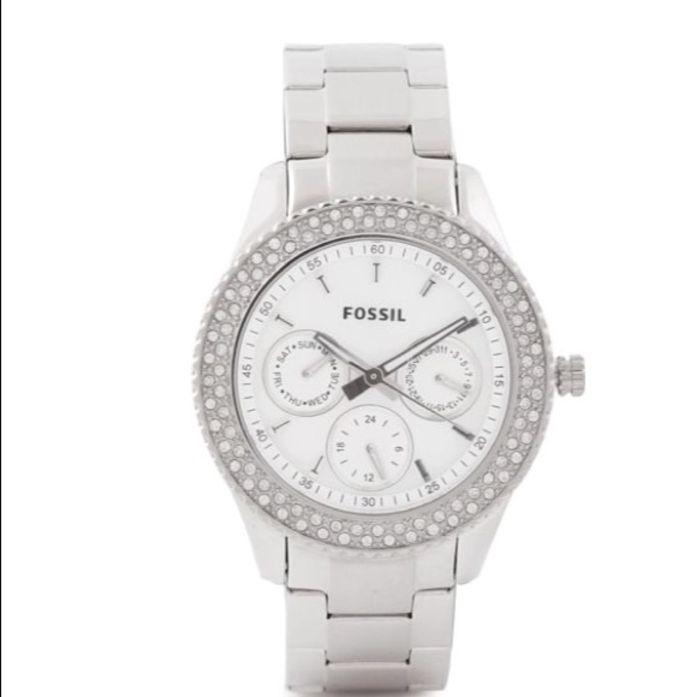 Fossil silver STELLA watch